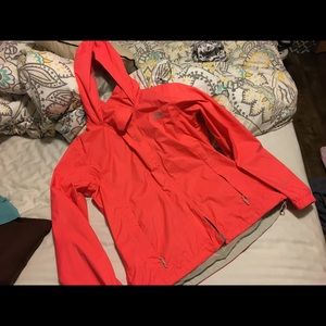 Lg north face rain jacket